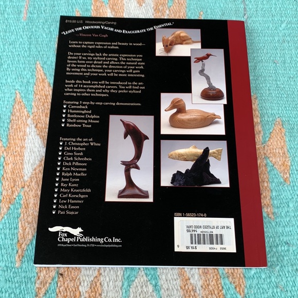 The Art of Stylized Wood Carving Book - Picture 4 of 6